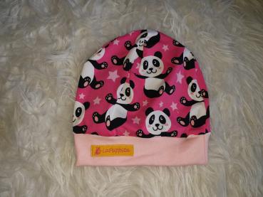 Beanie Kopfumfang 47-49cm "Panda"